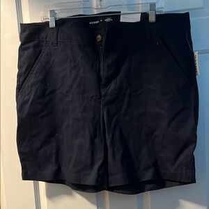 Old Navy Blue Bermuda Shorts Classic Fit